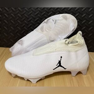 Nike Jordan Vapor Edge Elite 360 White Football Cleats CV1667-103 Mens Size 14